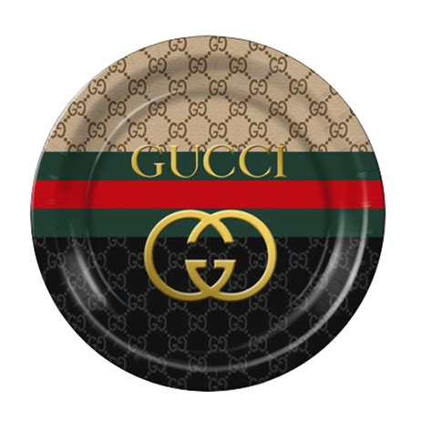 gucci plates blue